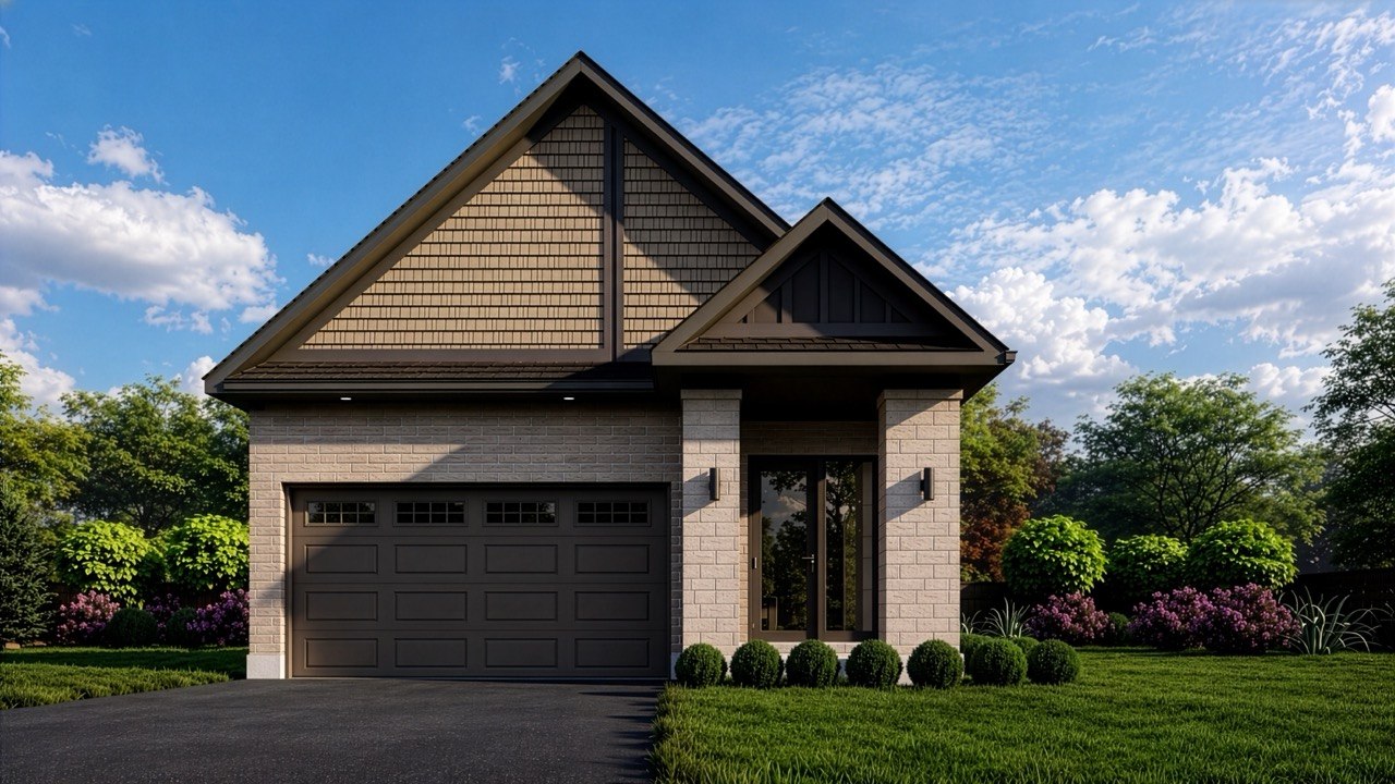 Ironwood model home exterior — Olympia Homes Carleton Place