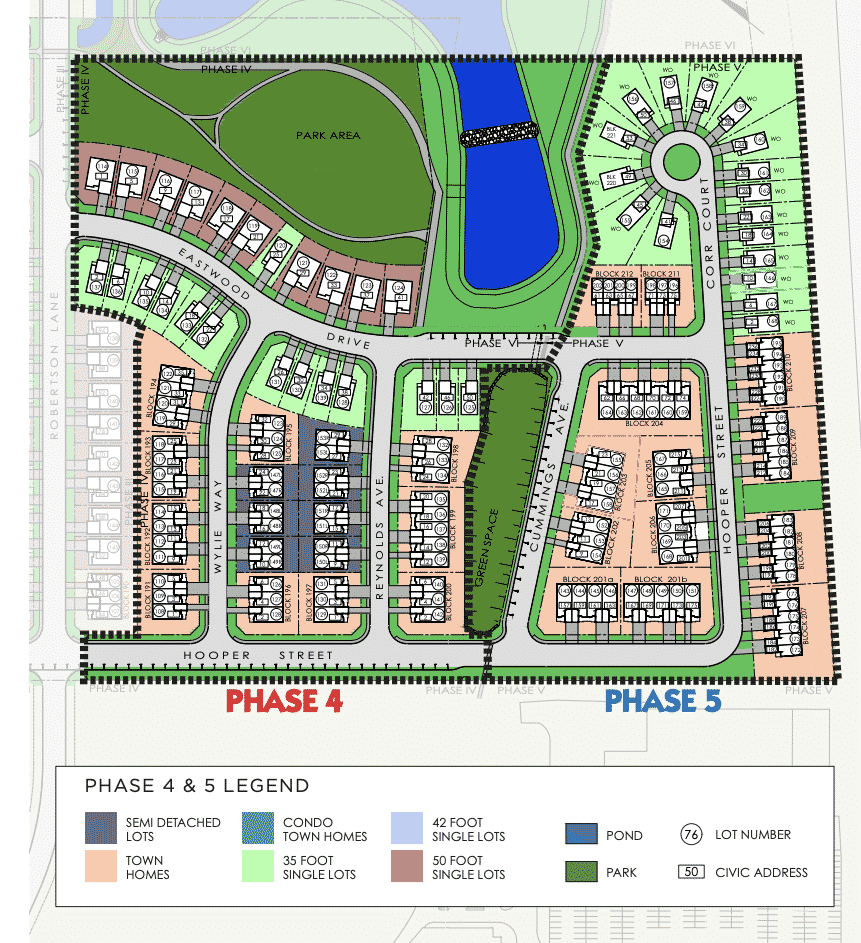 Site plan Carleton place phase 4/5